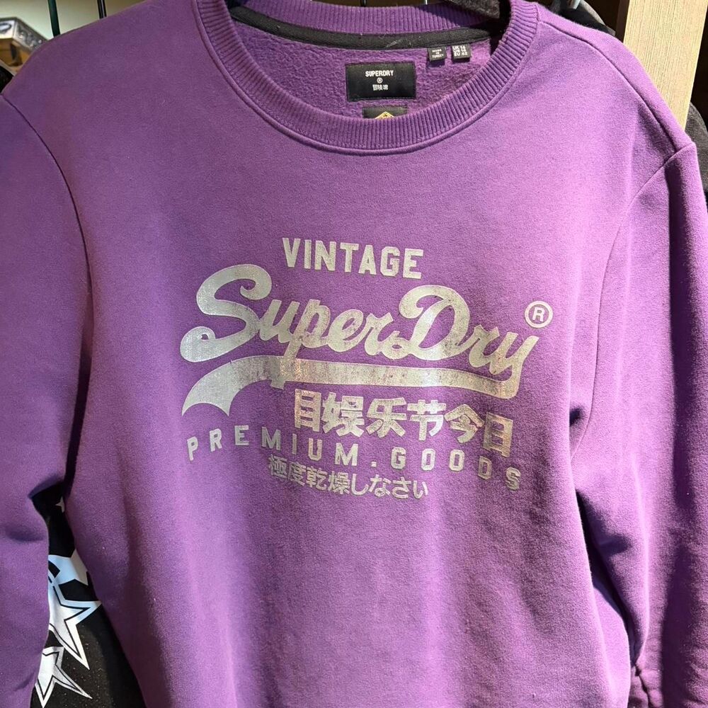 Superdry Men's Purple T-shirt
